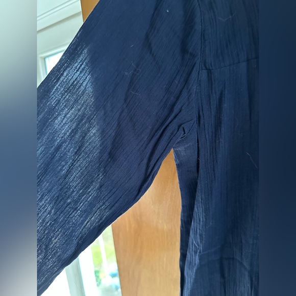 Old Navy, lace, gauze, embroidered tunic, size large, NWT - Picture 6 of 8